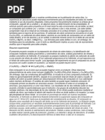 La Sintesis y Caracterizacion de Rouaite Un Hidroxy Nitrato de Cobre