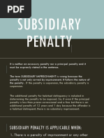 Subsidiary Penalty RAWR