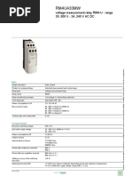 Zelio Control RM4UA33MW