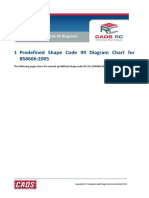 017 Predefined Shape Code 99 Diagrams For CADS RC BS8666 2005