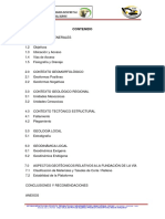 Informe de Geología y Geotecnia