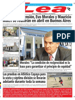 Periódico Lea Miércoles 28 de Febrero Del 2018