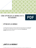 Como Optimizar Mermas en Tu Restaurante