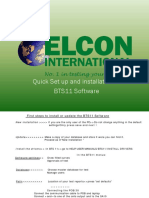Quick Guide First Steps To Install BTS11 and Test