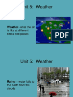 Unit 5: Weather: Weather - What The Air