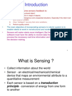 Sensors Used in Robot 