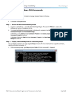 6.1.5.4 Lab - Common Windows CLI Commands