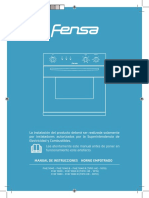 Manual de Instrucciones Horno Empotrado