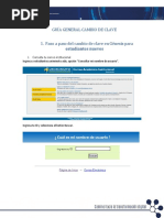 Guía General Cambio de Clave