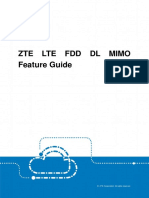 Zte Lte FDD DL Mimo Feature Guide