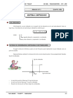 TRIGONOMETRIA Sistema Cartesiano