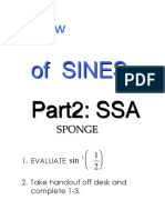 The Law: of Sines