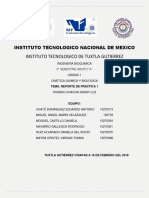 Reporte Practica 1 Cinetica Quimica