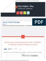 Measurement and Instrumentation by U A.B PDF