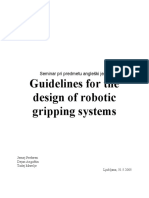 Guidelines For The Design of Robotic Gripping System - Doc PDF