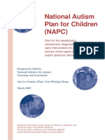 National Autism Plan For Children Full Report