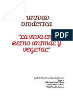 Unidad Didáctica El Reino Animal y Vegetal