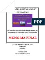 MEMORIA FINAL Construcción Monumentos