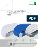 Bandas Transportadoras y Procesamiento Food PDF