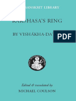 (Clay Sanskrit Library) Vishakhadatta, Michael Coulson-Rakshasa's Ring - NYU Press (2005)