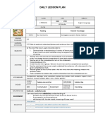 Daily Lesson Plan: Textbook / Activity Books