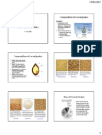 Composition of Cereal Grains: 4. Cereals