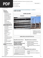 ACERO 420 MPA - Especificaciones Técnicas para Construcción de Viviendas