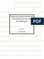 Exercícios para Potenciar A Memória em Doentes de Alzheimer