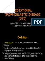 Gestational Trophoblastic Diseases