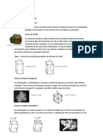 Sistemas Cristalinos