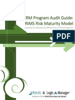 ERM Program Audit Guide RIMS Risk Maturity Model