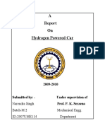 A On Hydrogen Powered Car