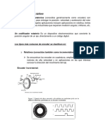 Resumen de Encoder Opticos