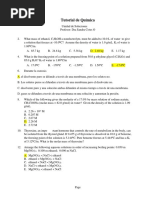 Tutorial de Química