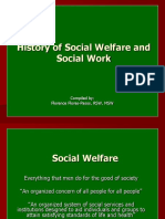 History of Social Welfare and SW