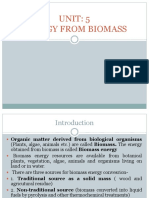 Energy From Biomass