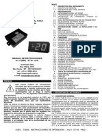 Manual de Instrucciones TLB30 r0