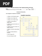 Cruzadinha Angulose Triangulos