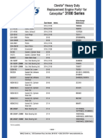 3100 Series: Clevite Heavy Duty Replacement Engine Parts For Caterpillar