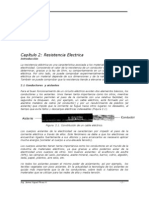 Apuntes de Electrotecnia Cap2 "Resistencia Electrica"