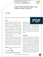 Studies On The Diatom Flora of North Maharashtra Region Genus - Caloneis