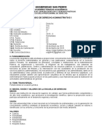 05 Sillabus Derecho Administrativo I 2015 0