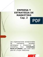 Clase III - Cap 2 Empresa y Estrategia de Marketing