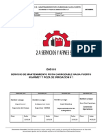 Mantenimiento de Pista Carrozable