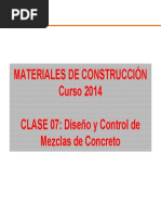  Diseño y Control de Mezclas