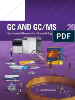 (Agilent) GC and GC-MS Your Essential Resource For Columns & Supplies 2015-2016 PDF