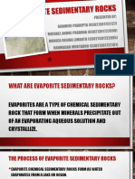 Evaporite Sedimentary Rocks