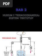 Bab II Hukum I Termodinamika Pada Sistem Tertutup