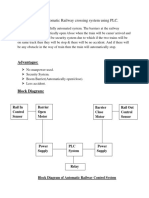 Automatic Railway System Using PLC