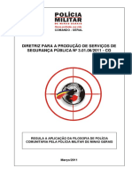 DPSSP 3.01.06.2011 - Regula Aplicacao Filosofia de Policia Comunitaria